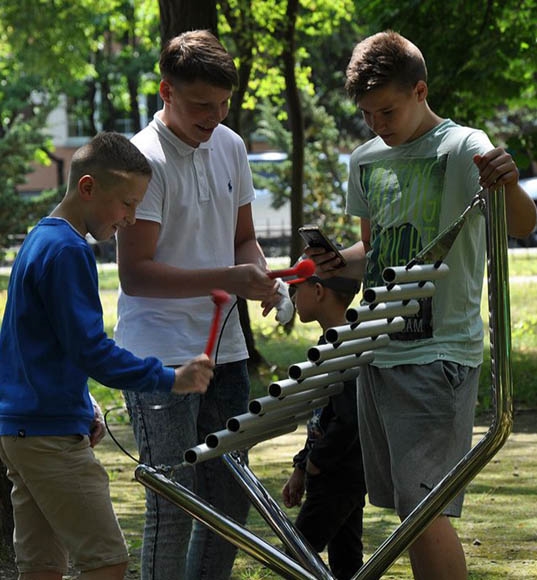 Harmony Xylofon - udendørs musikinstrument