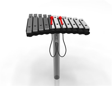 Cadenza HD Xylofon - udendørs musikinstrumenter - Kørestolsvenlige 