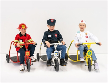 HERO Ambulance, Brandbil og Politi - Trehjulet legecykler