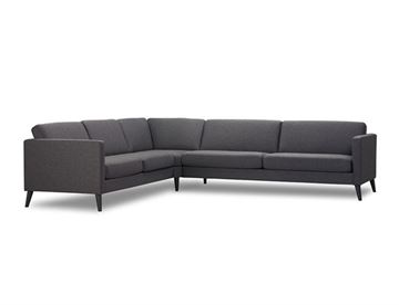 Ask Hjørnesofa - Anthracite - Vendbar sofa fra Lexpo Living
