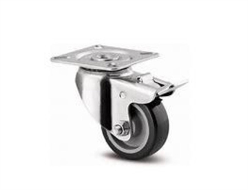 Hjulsæt á 2 stk. hjul - Tilkøb til bord/bænkesæt med firkantet stel i galvaniseret stål og Model Picnic