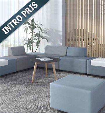 Jazz chill out sofa-modulsystem - Intro tilbud - Opstilling 1 (9 dele)