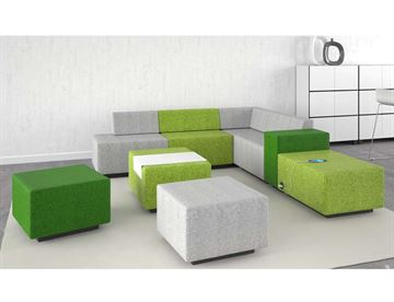 zz Chill Out - Fleksibelt sofa modulsystem (10 dele) - Loungemøbler
