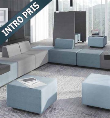 Jazz chill out sofa-modulsystem - Intro tilbud - Opstilling 3 (11 dele)