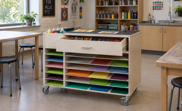 Materialevogne, Beskæftigelsesreoler mm