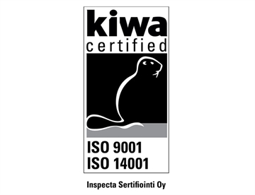 Kiwa Certificeret - ISO 9001 og ISO 14001