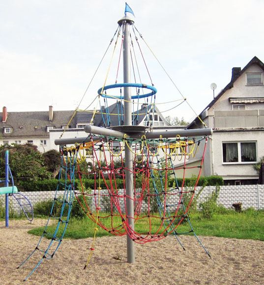 HUCK Klatre Pirat tårn - klatresystem til legepladsen