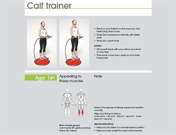 Calf Trainer instruktioner