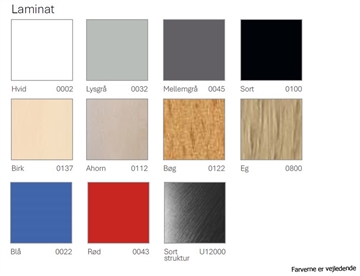 Laminat Farvekort 