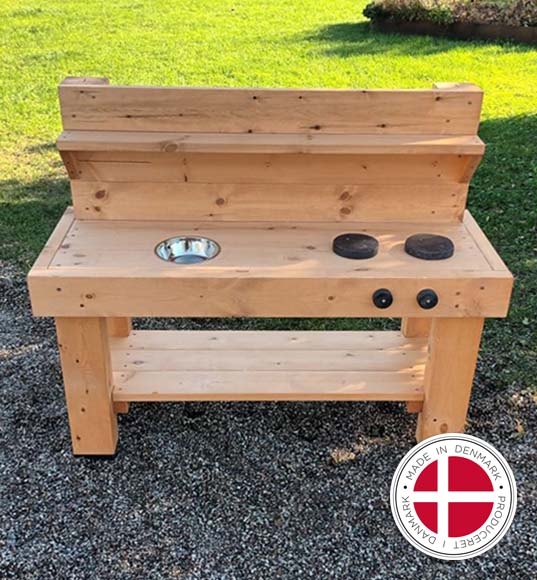 Ude legekøkken - Mudderkøkken til legepladsen - Dansk produceret