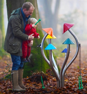 Liberty Bells Musik Paddehat - Lydskulptur inspireret af naturen - Percussion Play