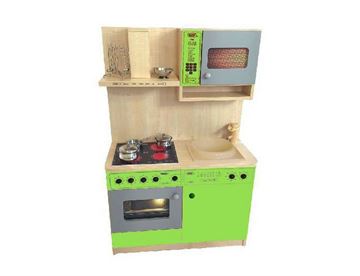 Lille legekøkken - børnehavekøkken - Ahorn / Grøn