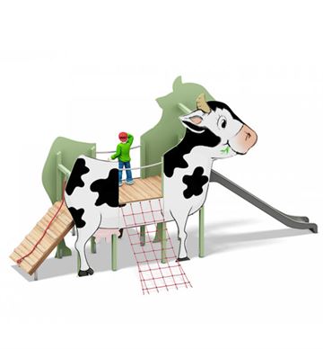 Koen Alma - Mini klatresystem med rutsjebane til temaleg