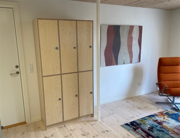 Locker skab til 6 personer - Dansk produceret