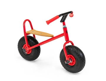 Løbecykel Mini fra Rose cykler med punkterfri PU ballondæk - Alder 2,5 - 4 år. 