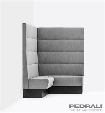 Modus Corner Lounge sofa modul H 175, mønster (C) med vandrette syninger