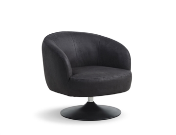 Comfi loungestol - her i farve Onyx Black