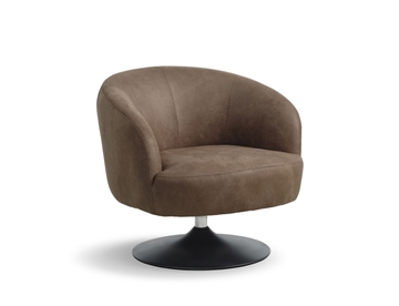 Comfi loungestol - her i farve Almond