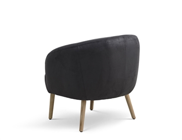 Comfi loungestol i imiteret læder (micro letaher)