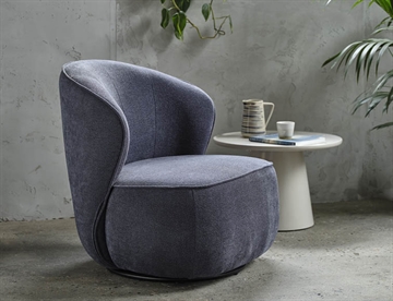 Lænestol m. drejestel / swivel - 350 grader