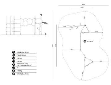 Klatresystem - Etolis kombi 10 specifikationer