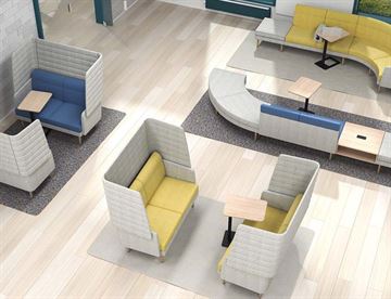 Sidebord til loungeområder, foyerer, kontormiljøer mv - Mobi tablet table / Laptop bord