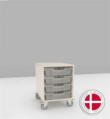 Sif mobil disk / reol-skuffesystem m.1 rum - Dansk produceret