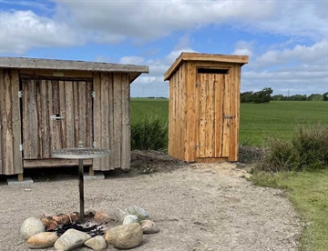 Muldtoilet / multtoilet - simpelt toilet til naturlegepladsen, shelter pladsen mfl