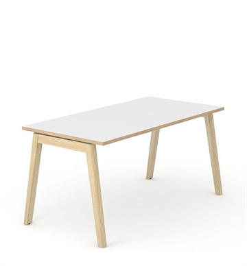 Nova Wood skrivebord m. melamin bordplade - Flere størrelser og varianter