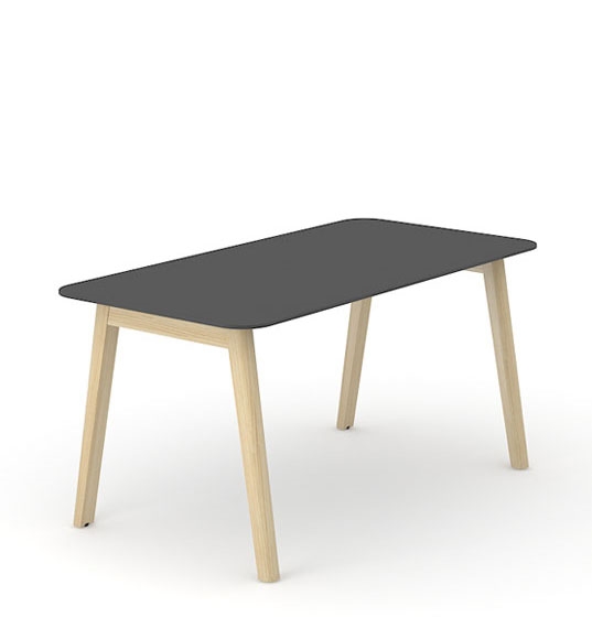 Nova Wood skrivebord m. HPL bordplade - Flere størrelser og varianter