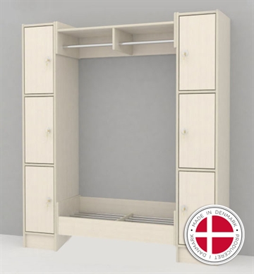 Duno Garderobemiljø - Personalegarderobe - Dansk produceret