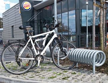 Omega cykelstativ - Cykelparkering 