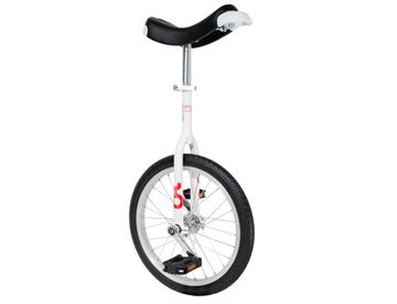 Only One Unicycle 20" - Ethjuletcykel med hvidt stel - God begynder ethjuler