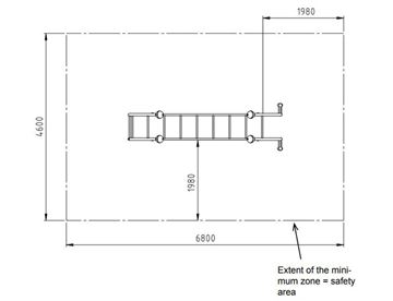 Parkour Dux Monkey Bar - Specifikationer