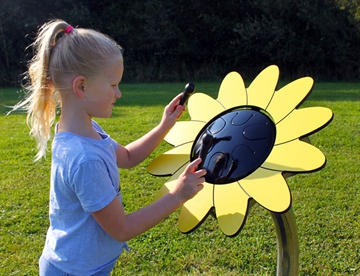 Petal Drum Solsikke Musikblomst - Udendørs musikinstrument 