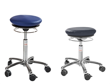 Taburet Pilates Air seat - her med kunstlæder 2 forskellige højder