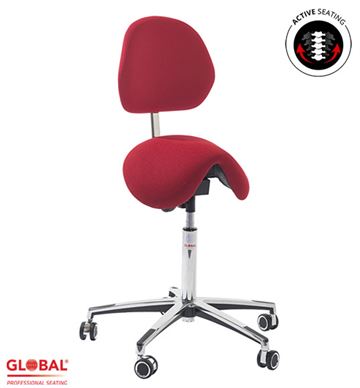 Pinto Lux saddelstol - eksklusiv og ergonomisk arbejdsstol