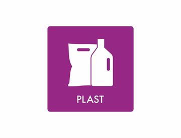 Sorteringsmærker - Plast - Affaldssortering
