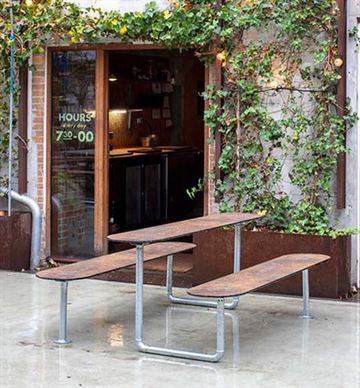 Plateau Picnic Street - Smart alternativ bord/bænk til cafemiljøer mm 