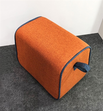 Hockidu Siddepuf - Polstret skammel med håndtag god til daginstitutioner, børnehaver mm.