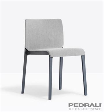 Volt stabelbar stol med polstret skal, Pedrali