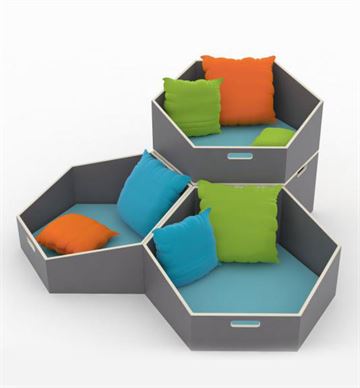 Hexa Cosy - Hygge og legekrog til institutioner