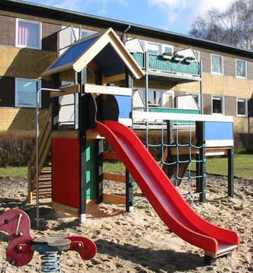 Klatresystem Jungleborgen til legepladsen - Minimal vedligehold - Dansk produceret