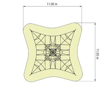 HUCK Klatrepyramide Spider 6 - 4