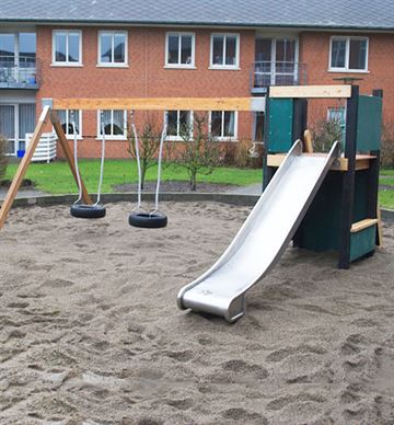 Pirat leg - Klatresystem i genbrugsplast - Dansk produceret - Minimal vedligehold