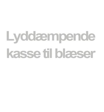 Lyddæmpende kasse til blæser