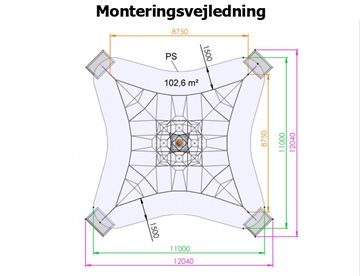 HUCK Klatrepyramide Spider 6 - 4