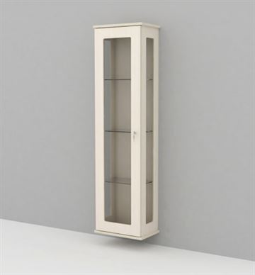 Glasmontre til væg