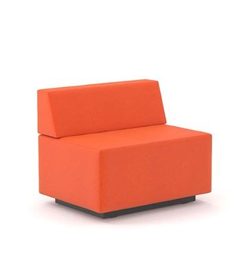 Puf med ryglæn - Jazz Chill Out modulsystem - Lounge møbler