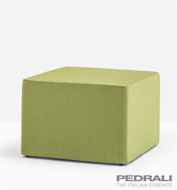 Firkantet WOW Puf fra Pedrali - Loungemøbler i italiensk design